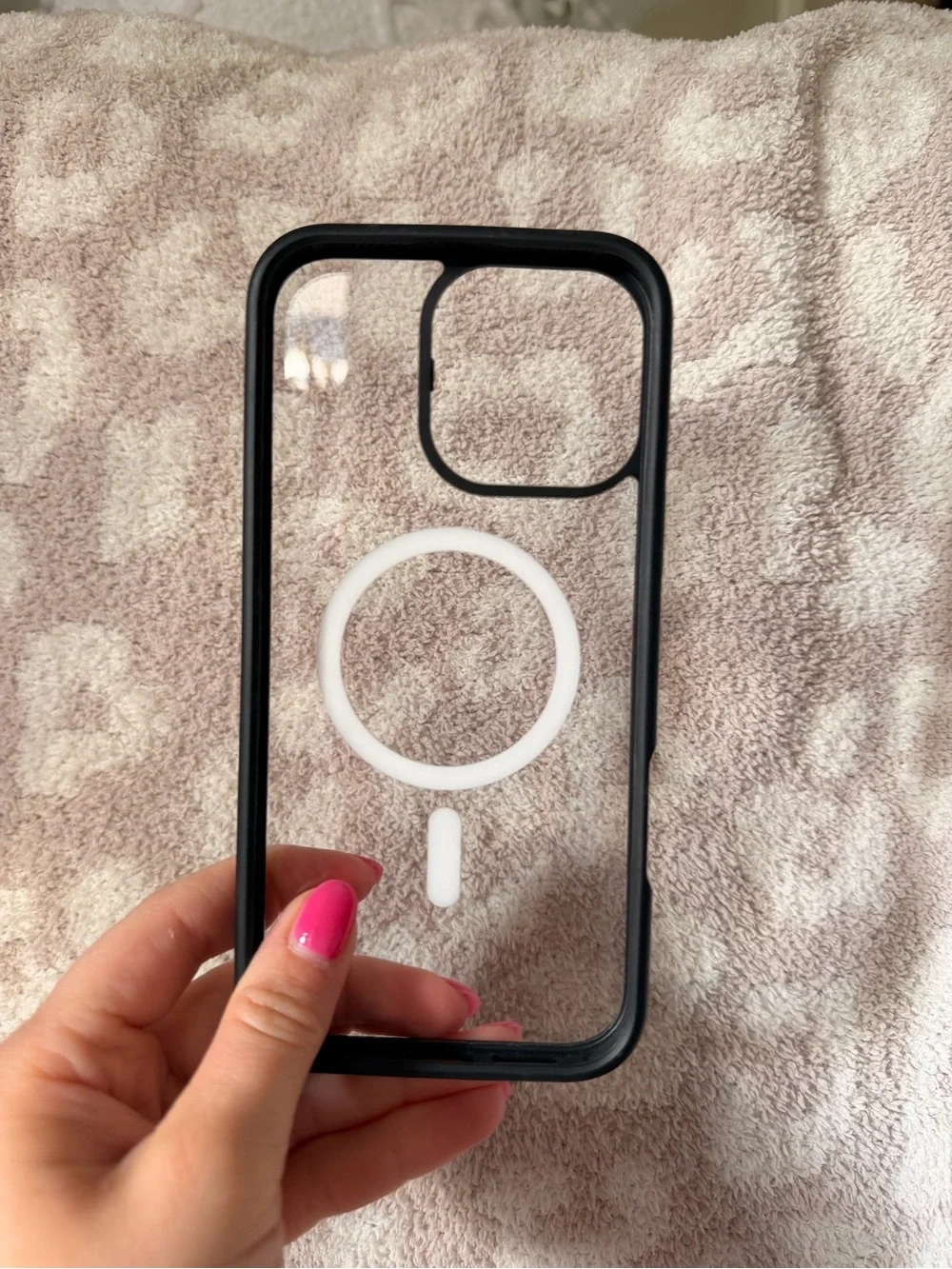 Black Base MagSafe Case for iPhone 16 Pro Max